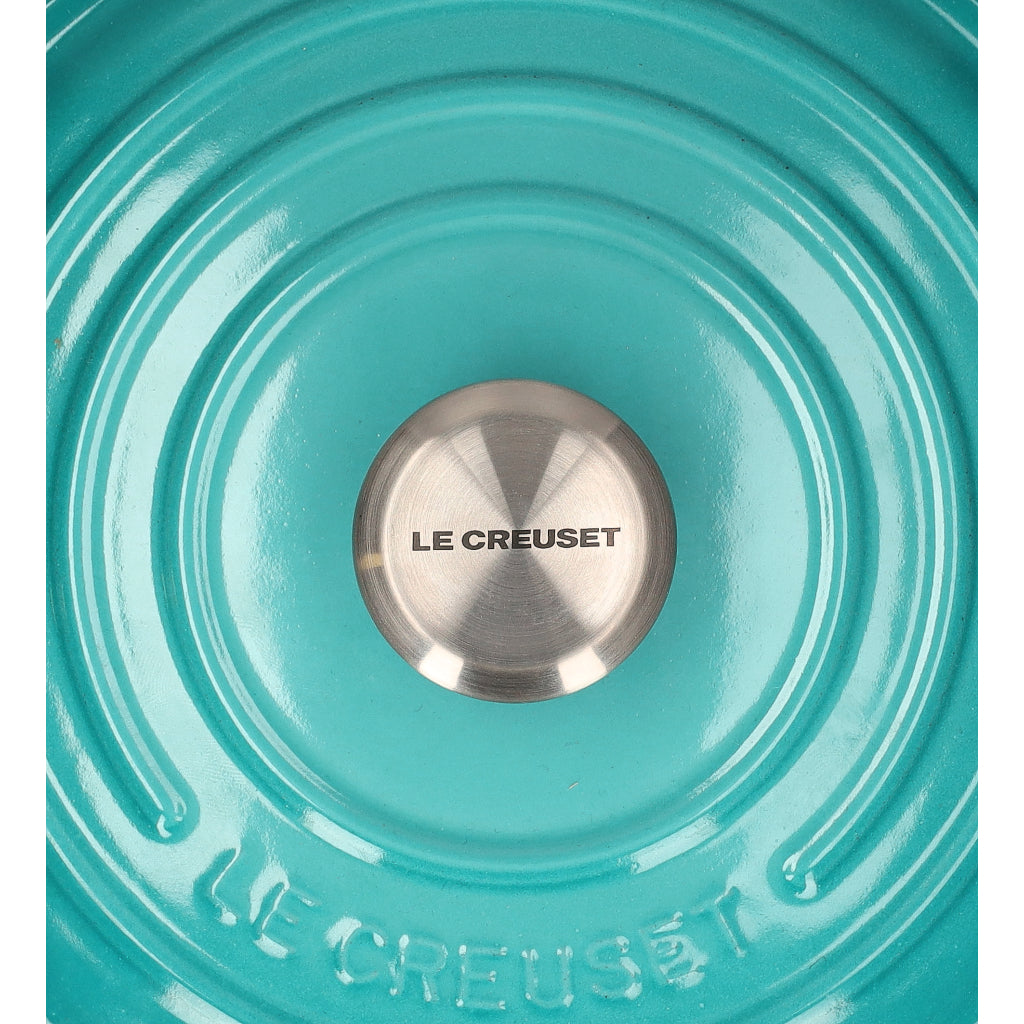 Le Creuset - Signature Braadpan Caribbean Blauw 20 cm