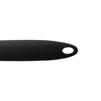 Tools2Cook - Siliconen Wok-/opscheplepel Black Pepper