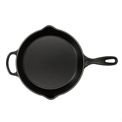 LeCreuset - Poêle Signature ronde haute Noir Mat 26cm