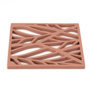 Tools2Cook - Dessous de verre en silicone rose framboise