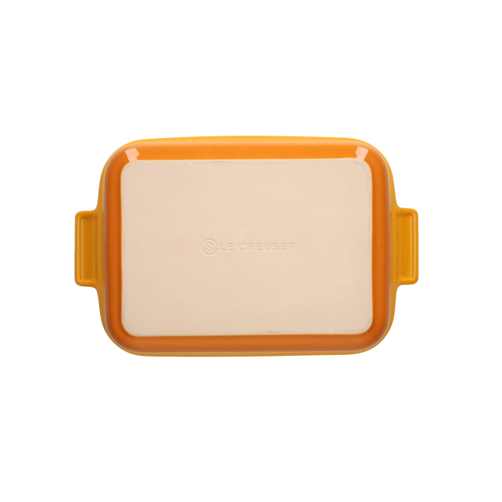 LeCreuset - Plat à four rectangulaire Orange-rouge 32x24cm 3,1l