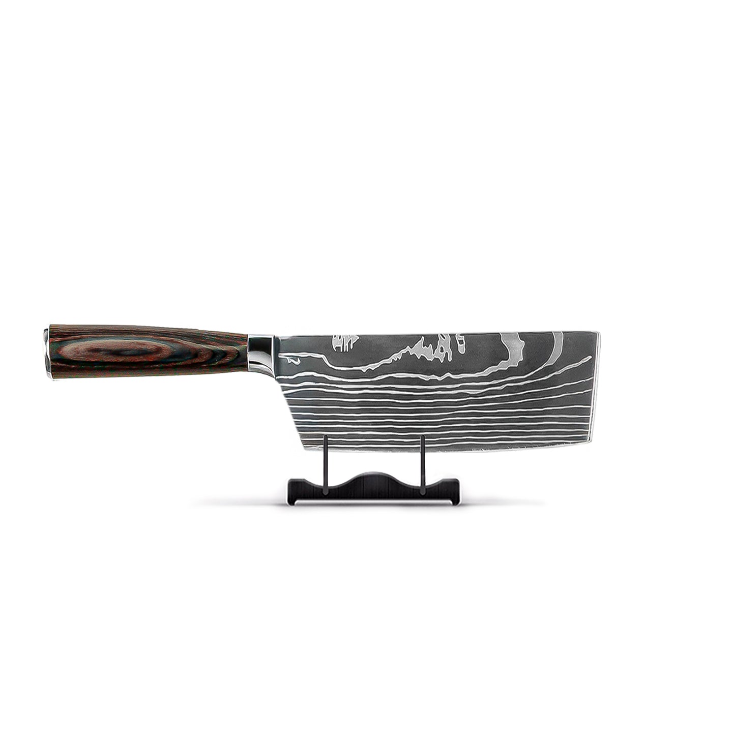 Shinrai Knives - Damascus Print 15-delige Messenset - Master collection XXL set + Blok