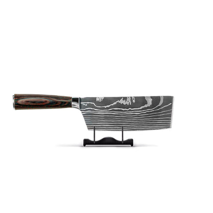 Shinrai Knives - Damascus Print 15-delige Messenset - Master collection XXL set + Blok
