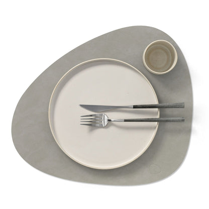 ADN de Lind - Set de table Curve L Nupo Gris clair