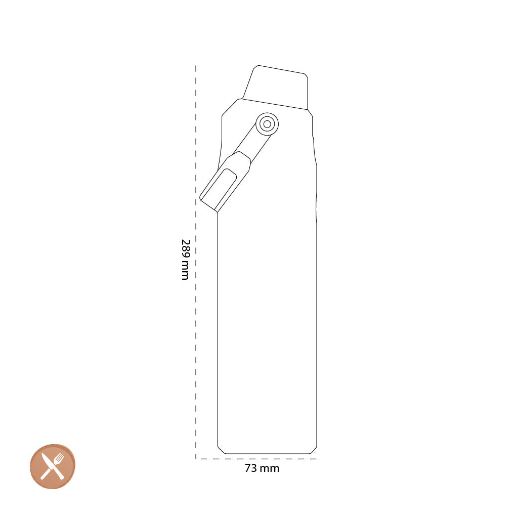 Stanley - La bouteille d'eau AeroLight™ IceFlow™ à débit rapide 0,6 L citron