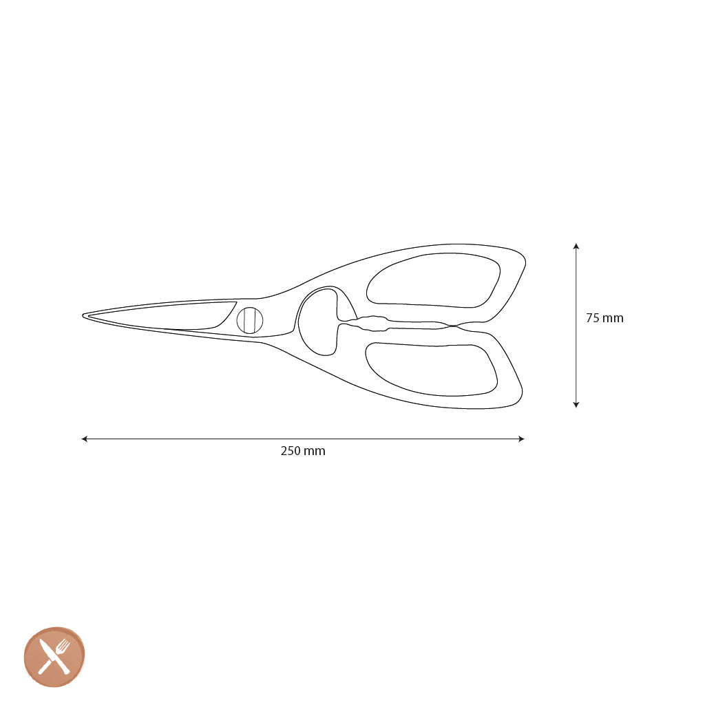 Shinrai Knives - Keukenschaar met deelbare bladen Pro