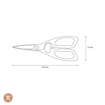 Shinrai Knives - Keukenschaar met deelbare bladen Pro