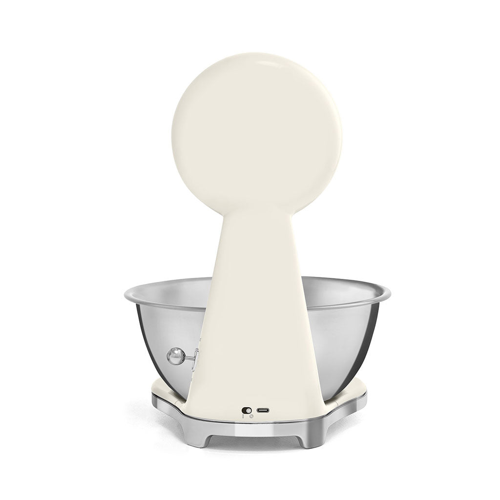 SMEG - Weegschaal Digitaal Jaren 50 Crème