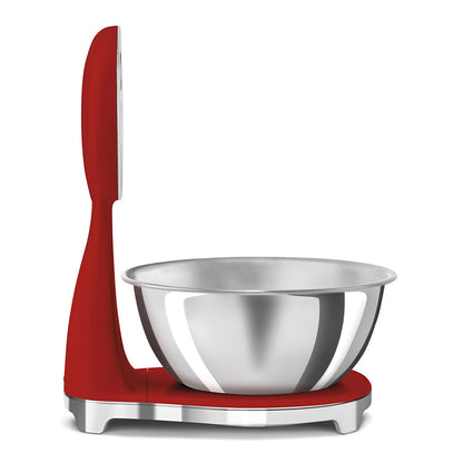 SMEG - Weegschaal Digitaal Jaren 50 Rood