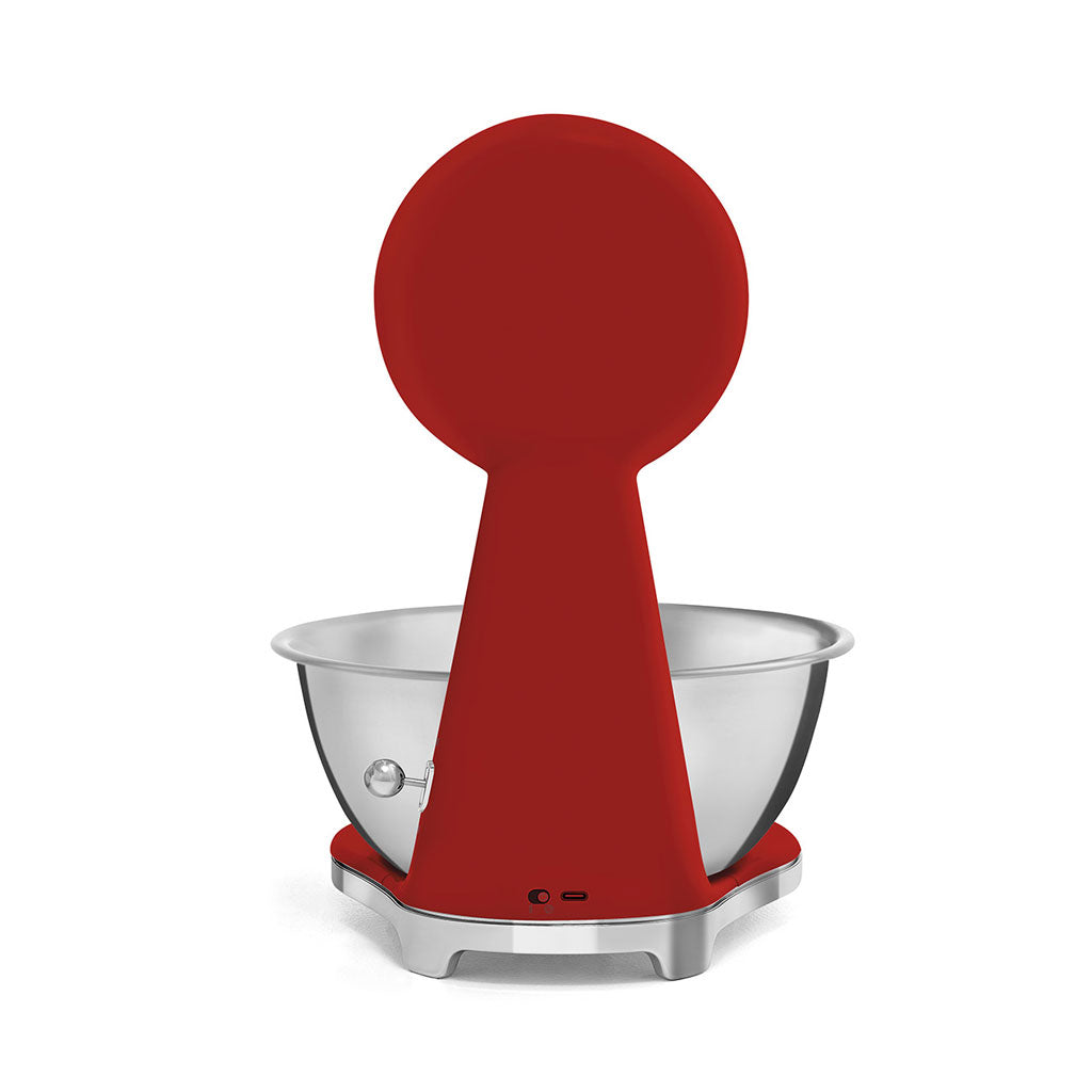SMEG - Weegschaal Digitaal Jaren 50 Rood