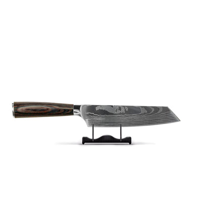 Shinrai Knives - Damascus Print 14-delige Messenset - Master collection XL set + Blok
