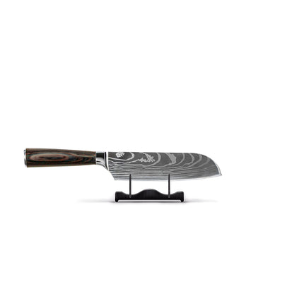 Shinrai Knives - Damascus Print 14-delige Messenset - Master collection XL set + Blok