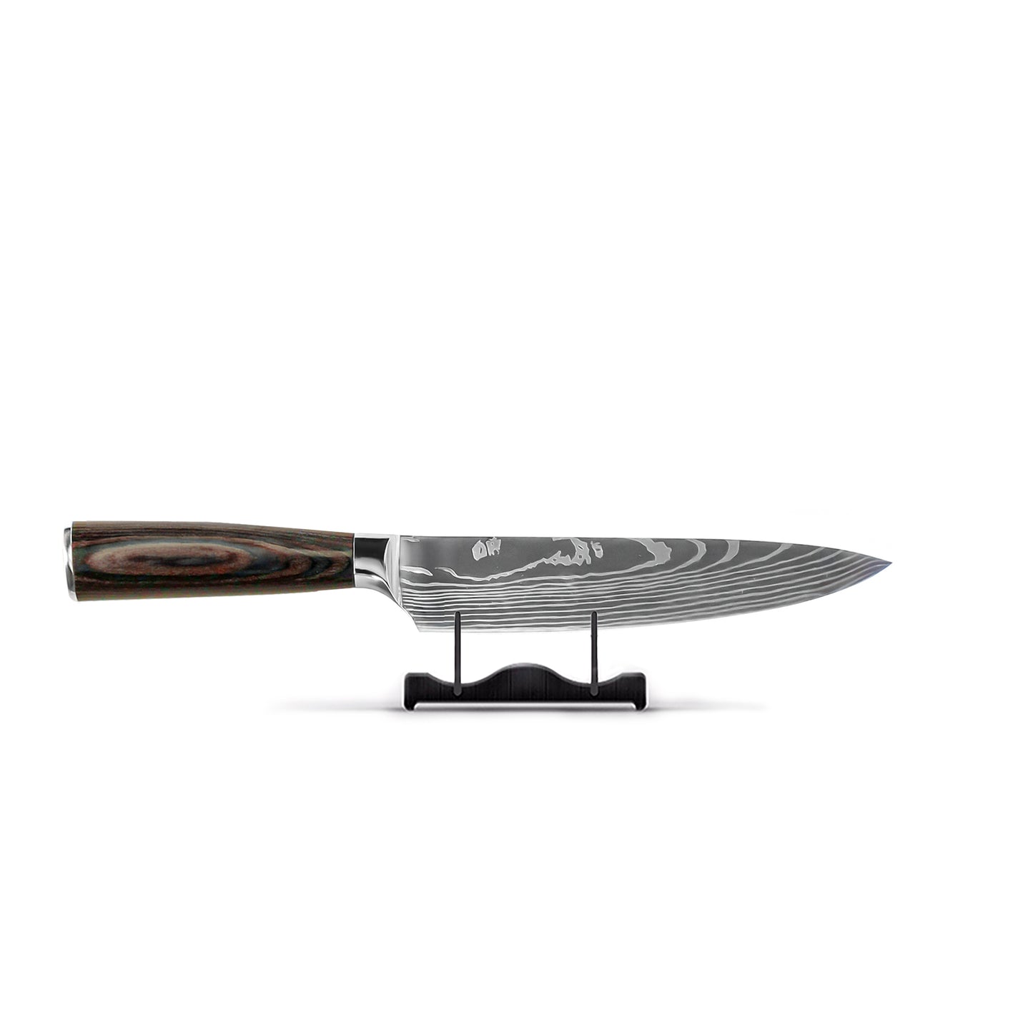 Shinrai Knives - Damascus Print 14-delige Messenset - Master collection XL set + Blok