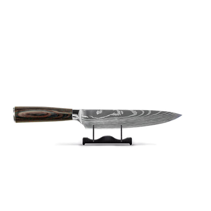 Shinrai Knives - Damascus Print 14-delige Messenset - Master collection XL set + Blok