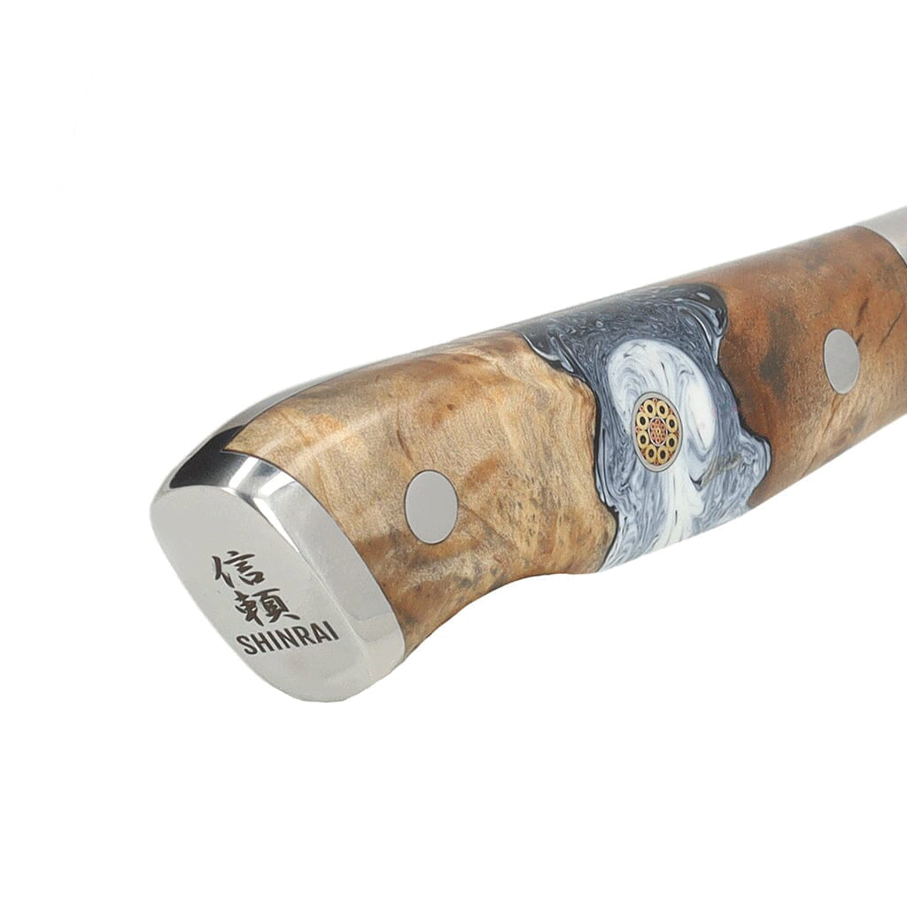 Shinrai Knives - Eclipse Series Damascus Koksmes 20 cm