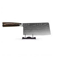 Shinrai Knives - Damascus Print Chinees Koksmes 18 cm
