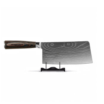 Shinrai Knives - Damascus Print Chinees Koksmes 18 cm