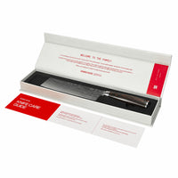 Shinrai Knives - Damascus Print Chinees Koksmes 18 cm