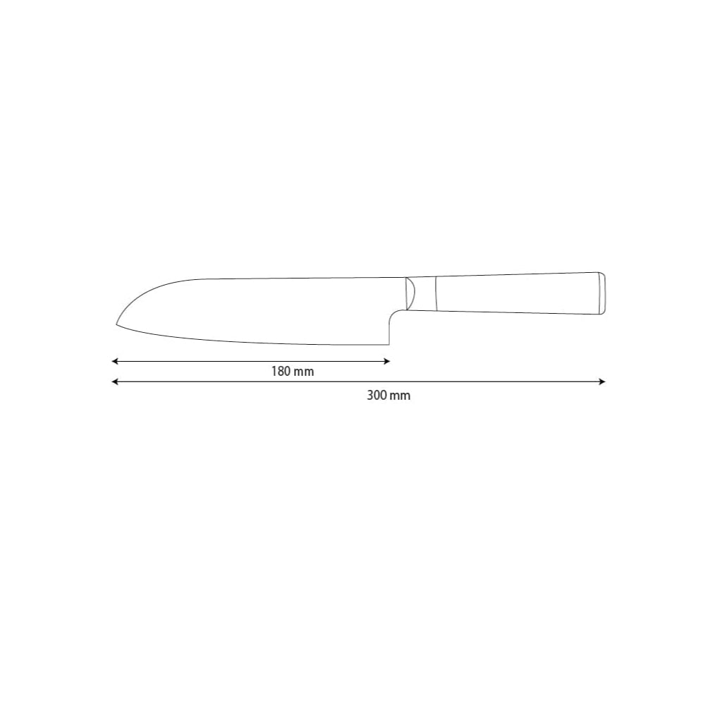 Damas martelé BR Damas Santoku 18 cm