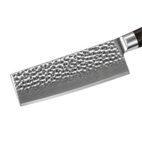 Shinrai Knives - Hammered Damast BR Nakiri mes 18 cm