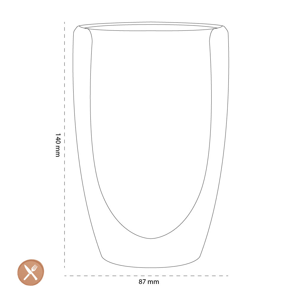 Leonardo - Dubbelwandige Mok Duo 400ml