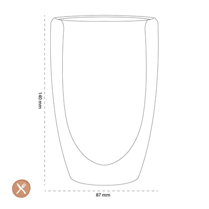 Leonardo - Dubbelwandige Mok Duo 400ml