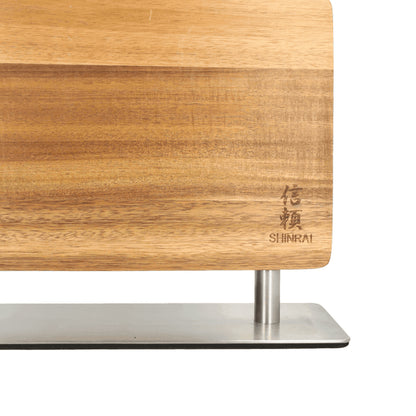 Shinrai Knives - Magnetisch Messenblok Stans - Acaciahout