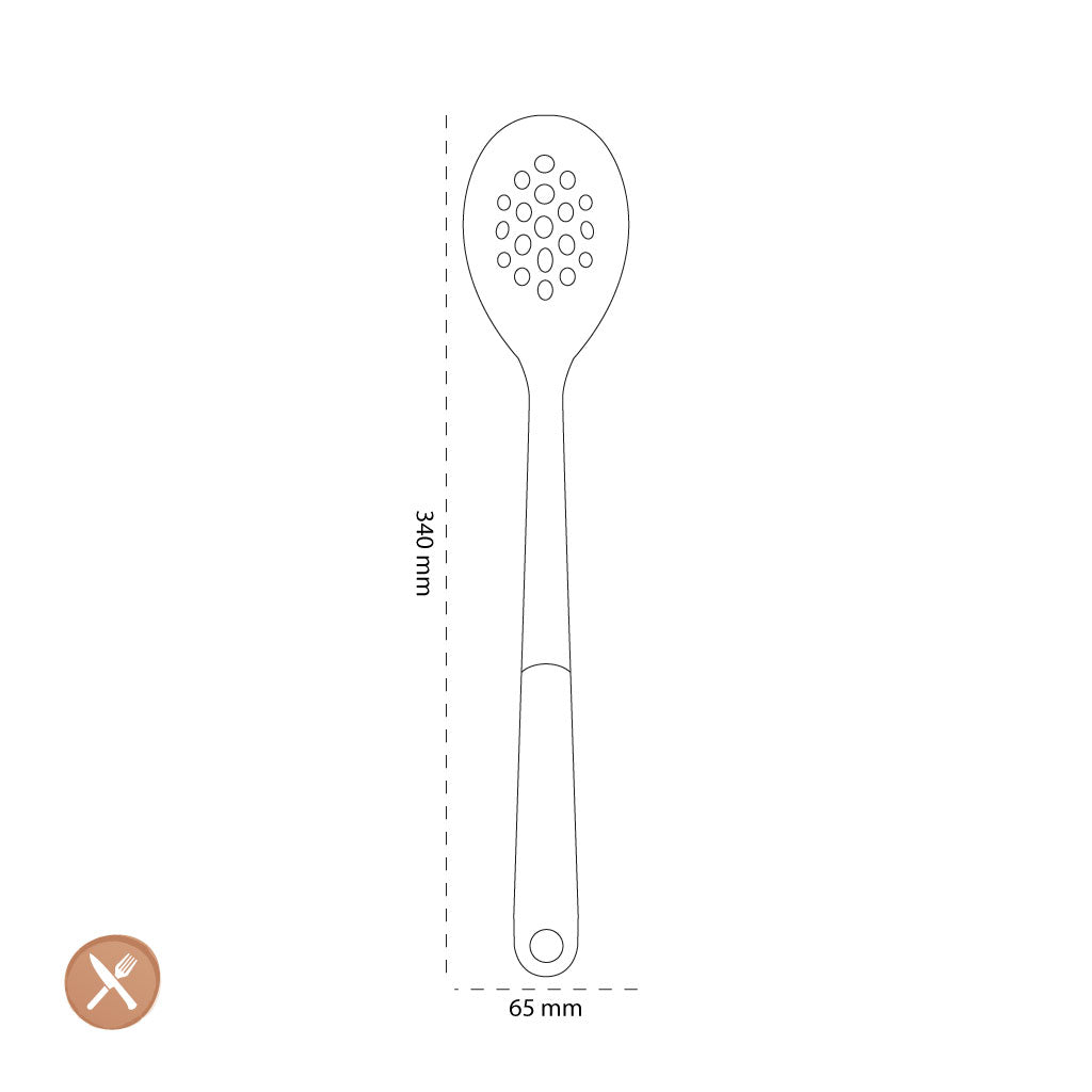 OXO - Groentelepel m/gaatjes, nylon