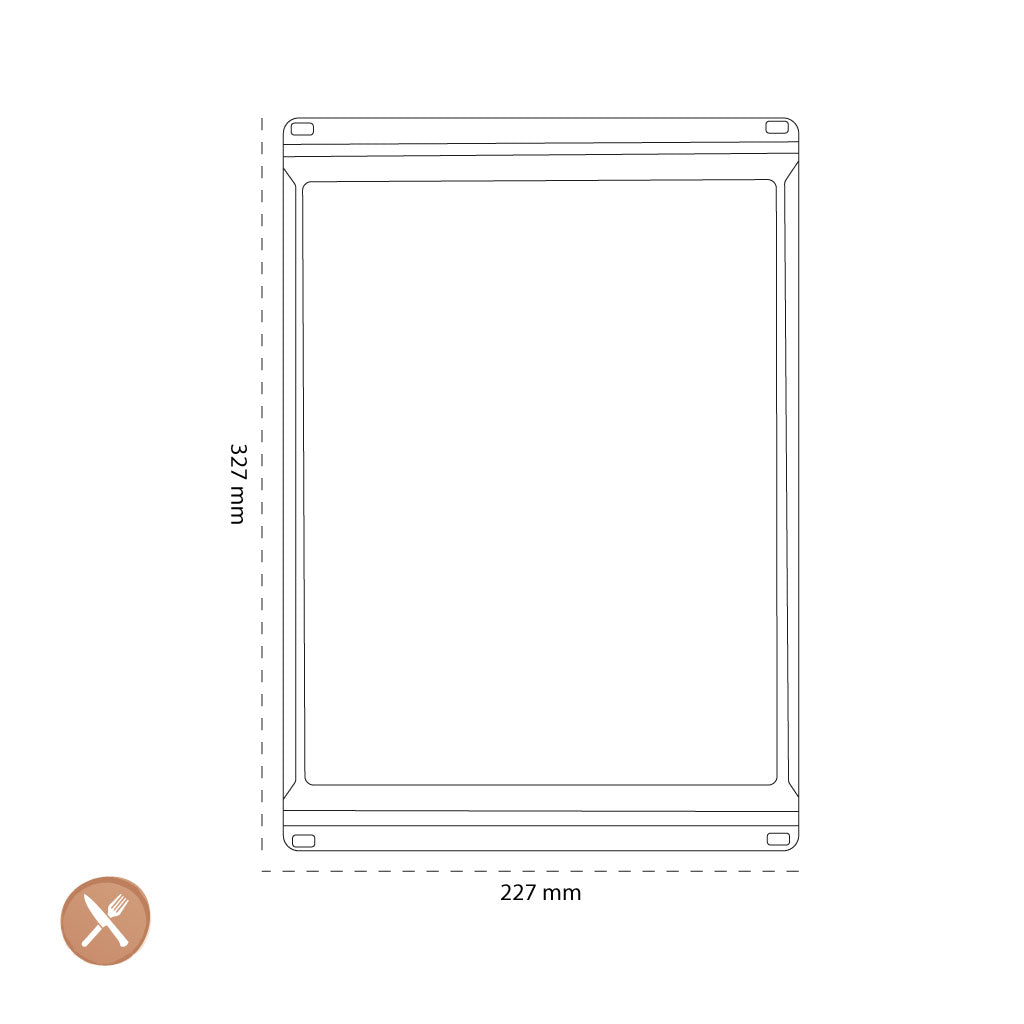 OXO - Snijplank set van 3 - 22,7 x 32,7 cm