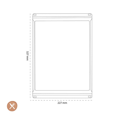 OXO - Snijplank set van 3 - 22,7 x 32,7 cm