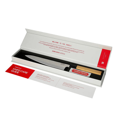 Shinrai Knives - Takumi Kaza 7-delige Damascus Messenset