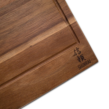 Shinrai Knives Snijplank Acacia hout - Type 1