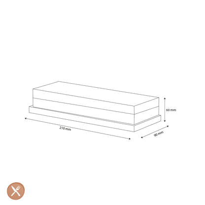 Pierre à aiguiser double face - Grain 3000/8000