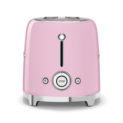 Smeg - Broodroosters | Roze | Jaren 50 | Toaster 2x2