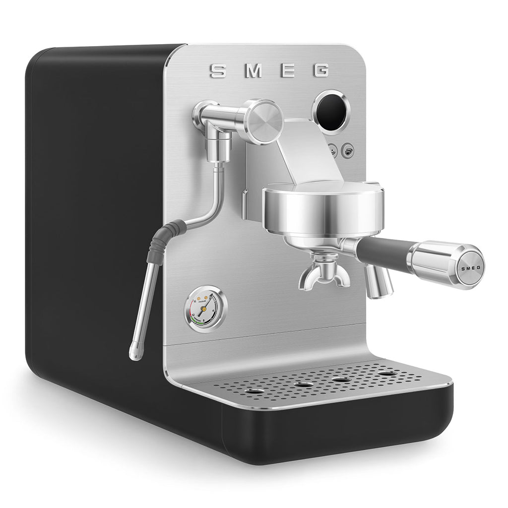 Smeg - Espressomachine Mat Zwart