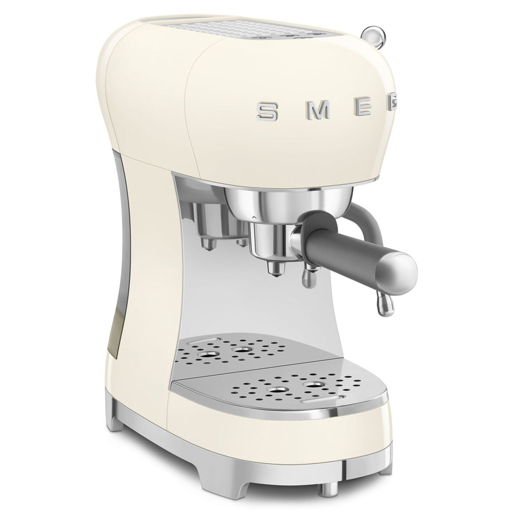 Smeg - Espressomachine | Crème | Jaren 50 | Handmatige espressomachine