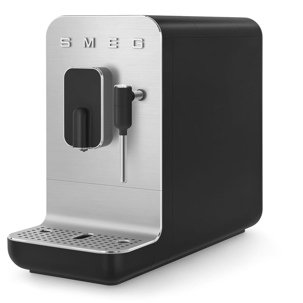 Smeg - Espressomachine | Mat zwart | Contemporary | Automatische koffiemachine met stoomfunctie