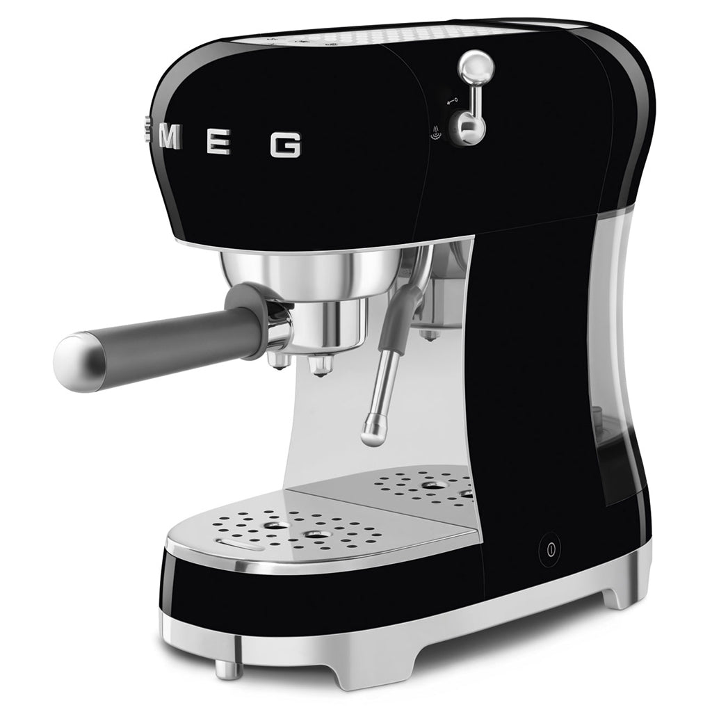 Smeg - Espressomachine | Zwart | Jaren 50 | Handmatige espressomachine