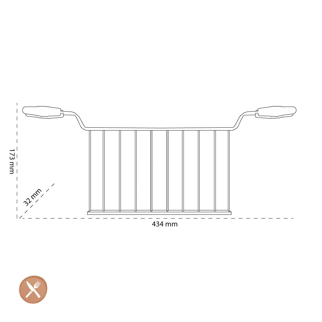 Smeg - Accessoires | 2-Piece sandwich racks