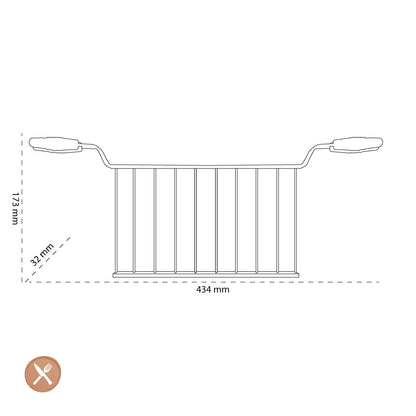 Smeg - Accessoires | 2-Piece sandwich racks