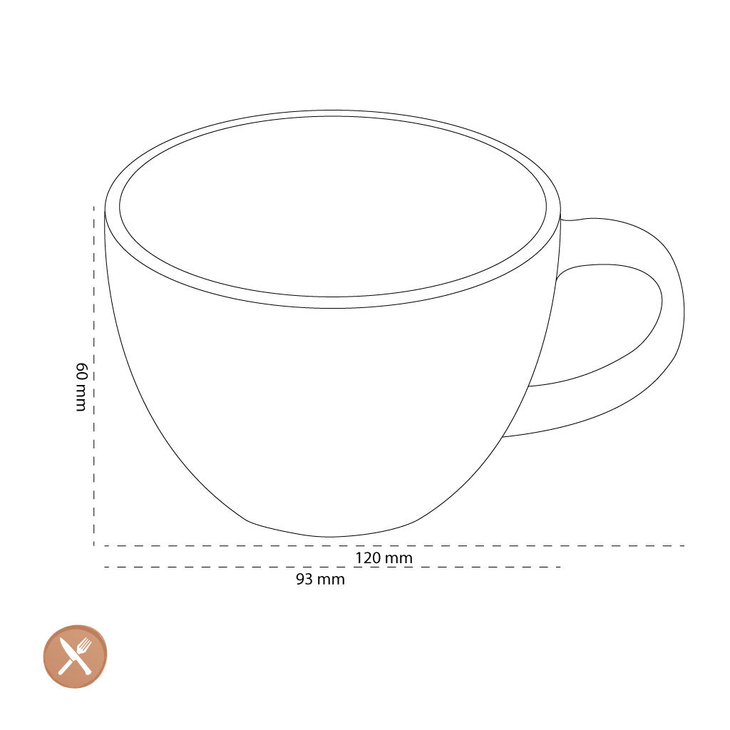 Villeroy & Boch - Crafted Breeze Koffiekoppen 6 stuks 0,25l