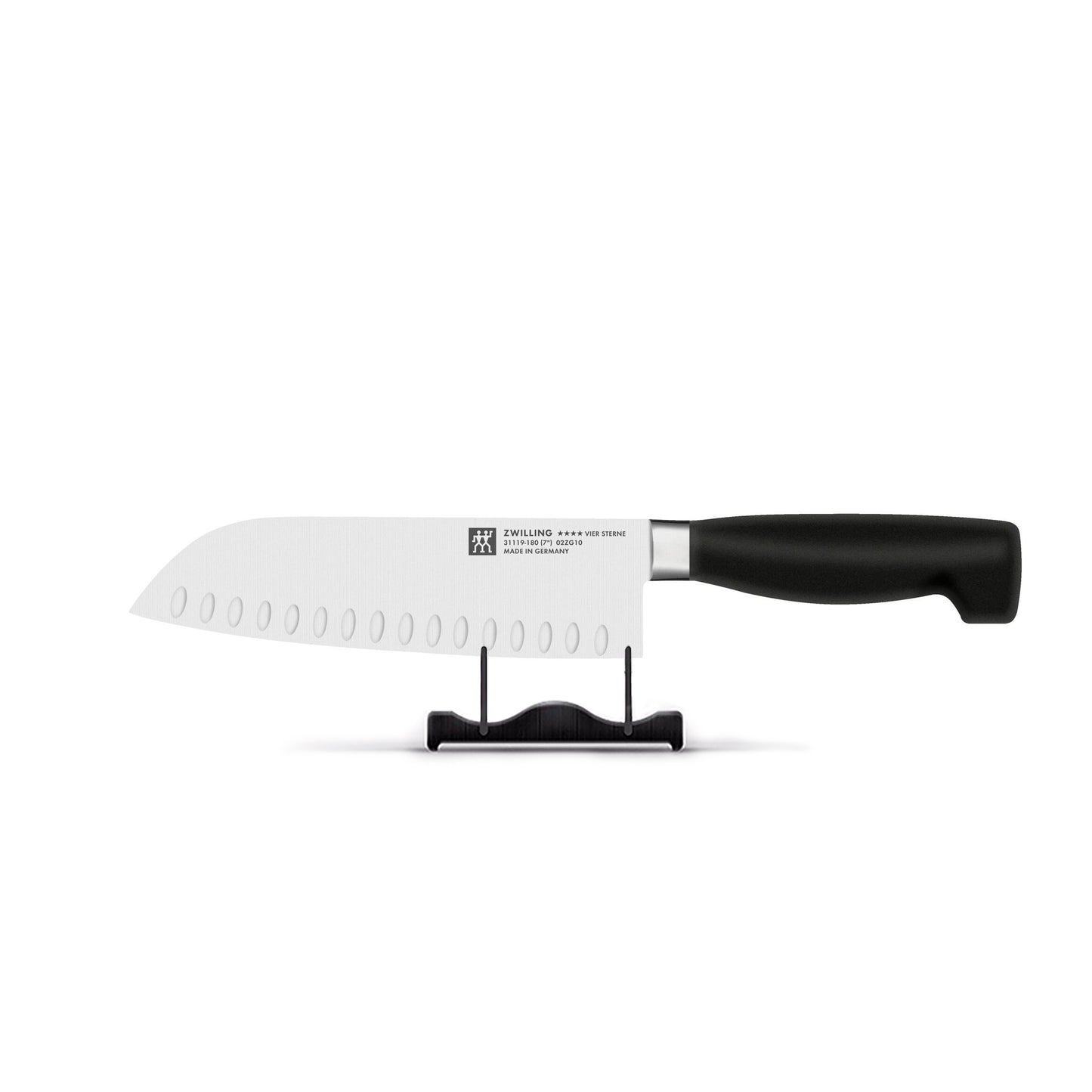 Zwilling - 4 Star Santoku-mes met kuiltjes 180 mm