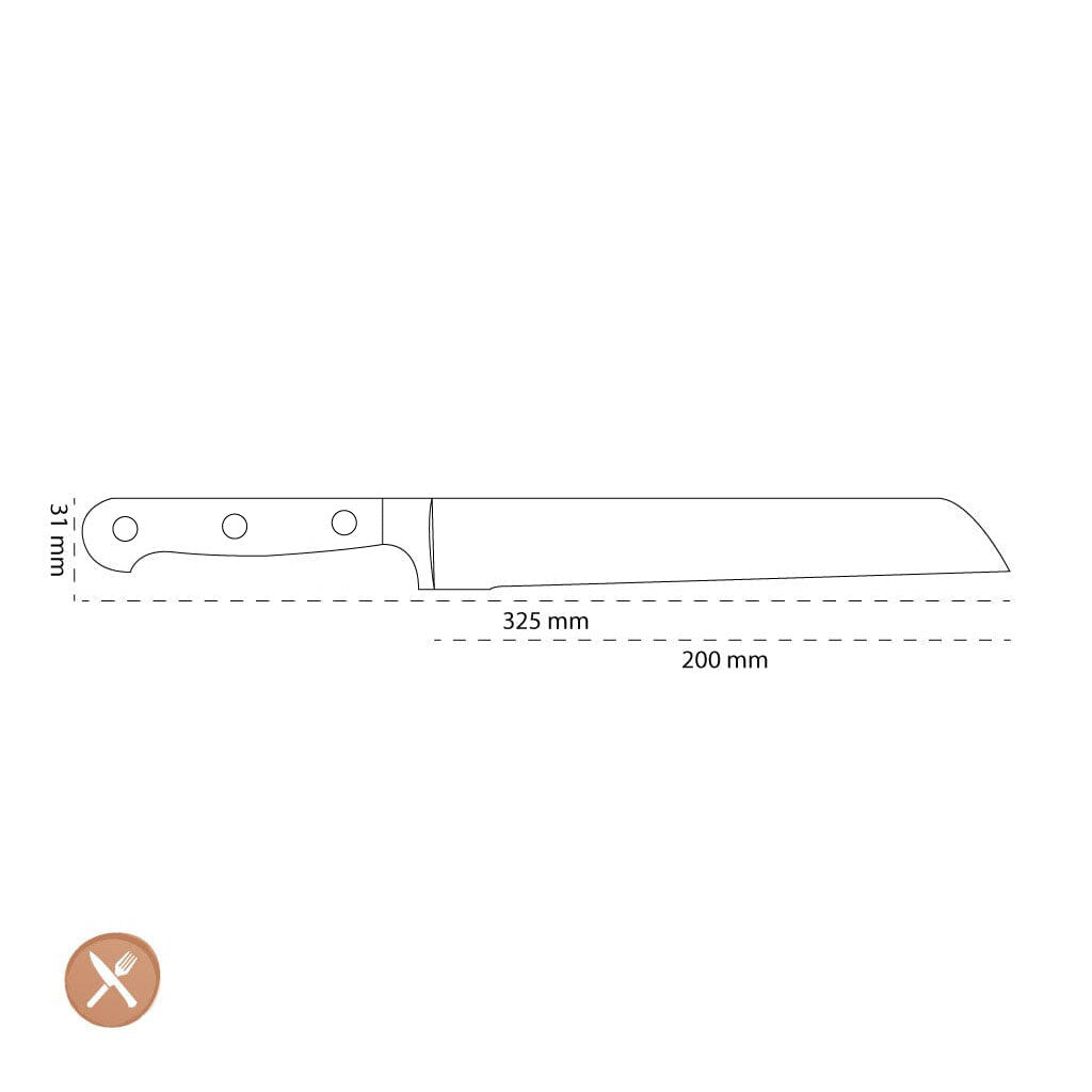 Zwilling - Prof S Broodmes 200 mm