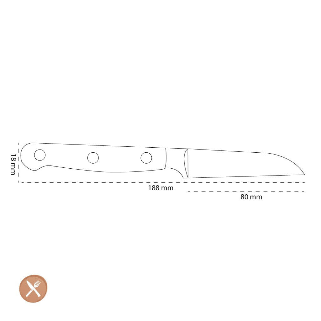 Zwilling - Prof S Groentemes 80 mm