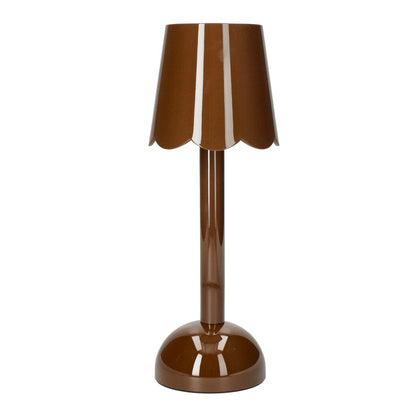 Addison Ross - Scallop Tafellamp LED - Chocolate - 28 cm Tafellamp Addison Ross 