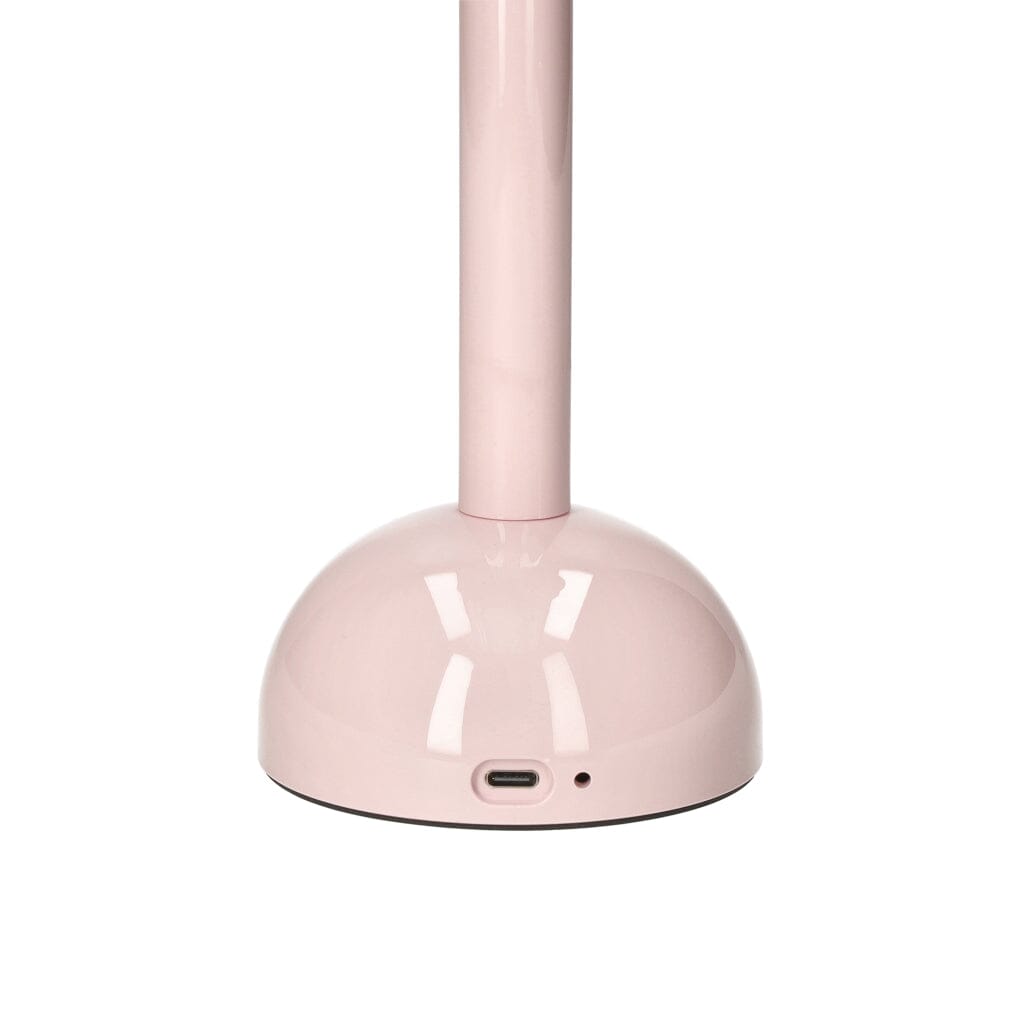 Lampe de table LED Addison Ross - Coquille festonnée - Rose - 28 cm