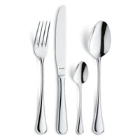 Amefa - Haydn Coffret de couverts 24 pièces pour 6 personnes, finition brillante argentée