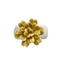 BYON - Rond de serviette Nénuphar - Ronds de serviette jaunes BYON