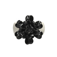 BYON - Rond de serviette Nénuphar - Ronds de serviette noirs BYON