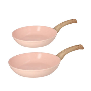 Ensemble de 2 poêles à frire Cook &amp; Pan - Blush